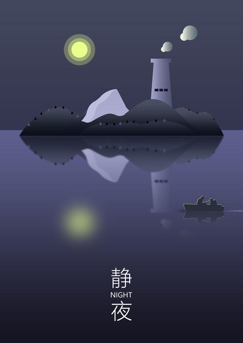 静夜形态特征