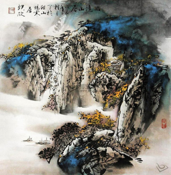 近代以来画写意牡丹的名家颇多,如吴昌硕,王雪涛,于希宁,郭石夫,甚至