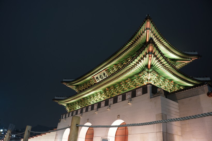 韩国景福宫恢弘建筑风景图片(25张)