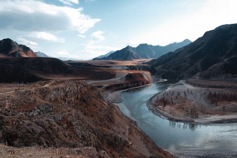 美国亚利桑那州马蹄湾自然风景图片