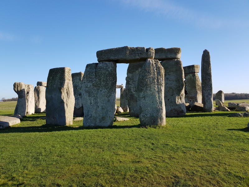 英国巨石阵自然风景图片