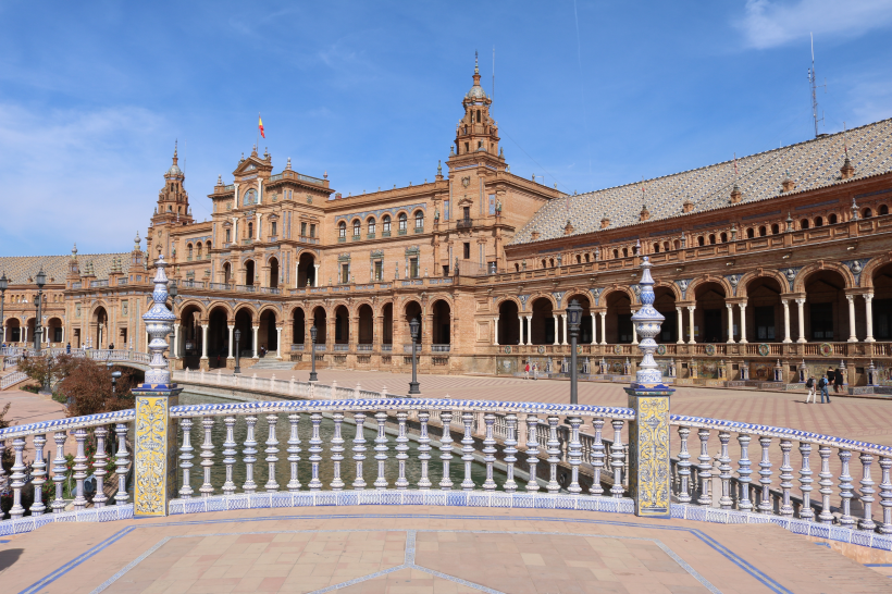 西班牙广场建筑风景图片